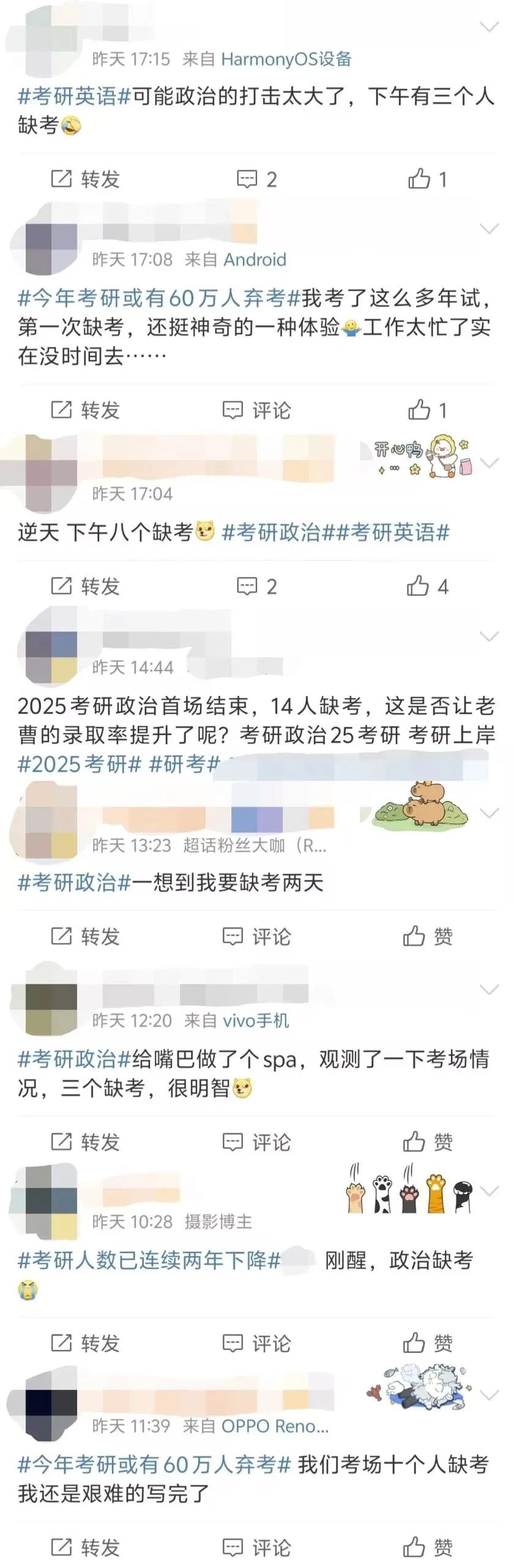 2025考研棄考人數(shù)！