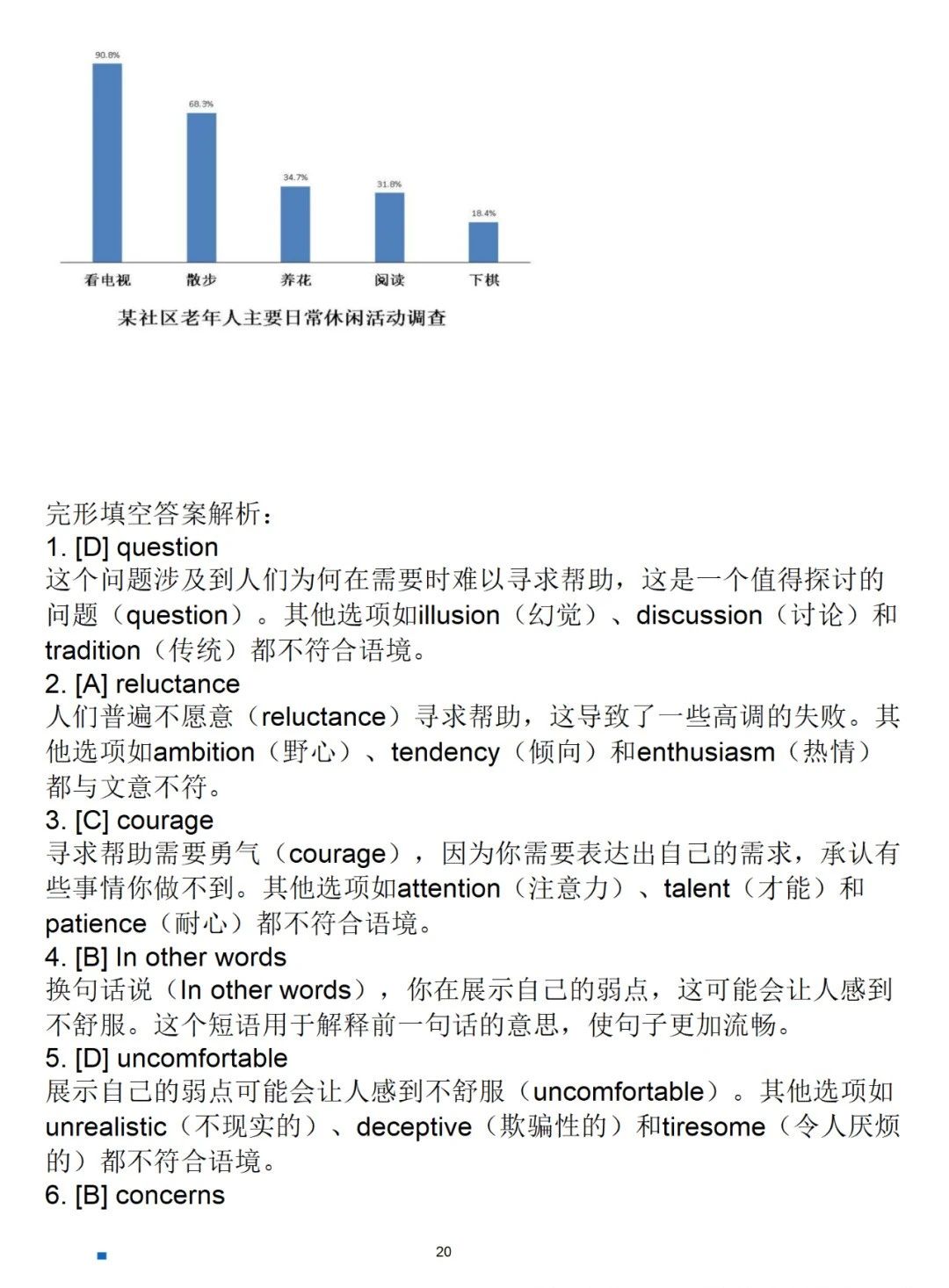 2025年考研英語二真題答案和解析（完整版）